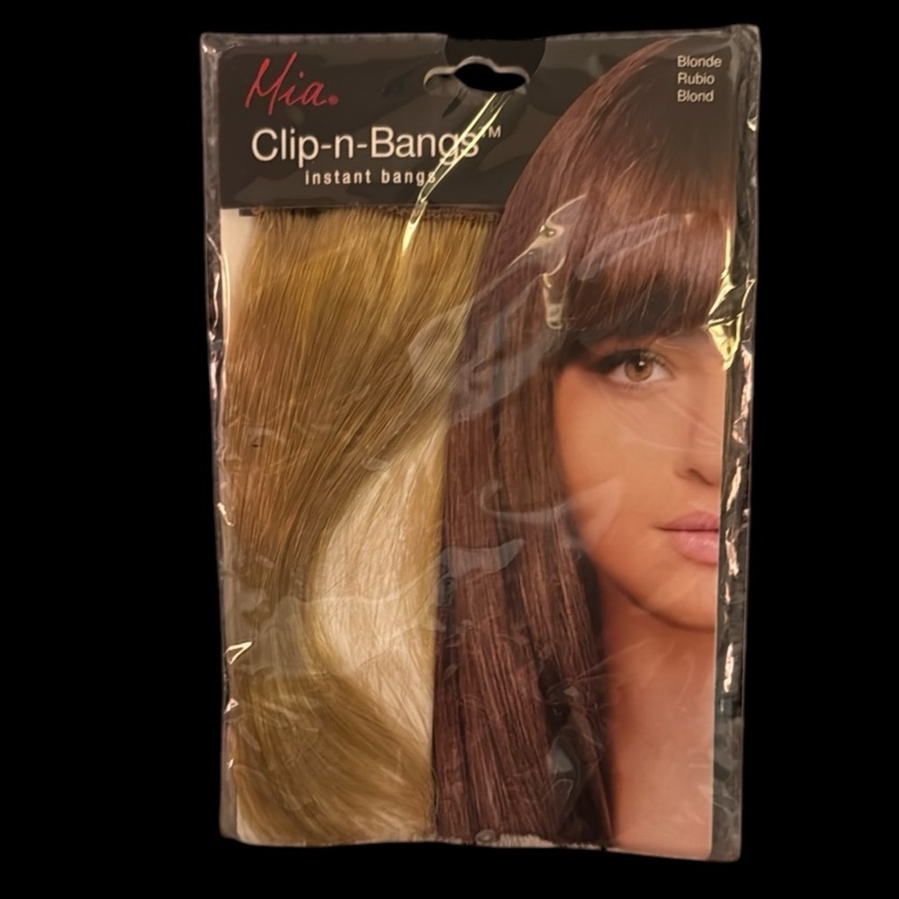 MIA Blonde Hair Accessories Clip-in Bangs